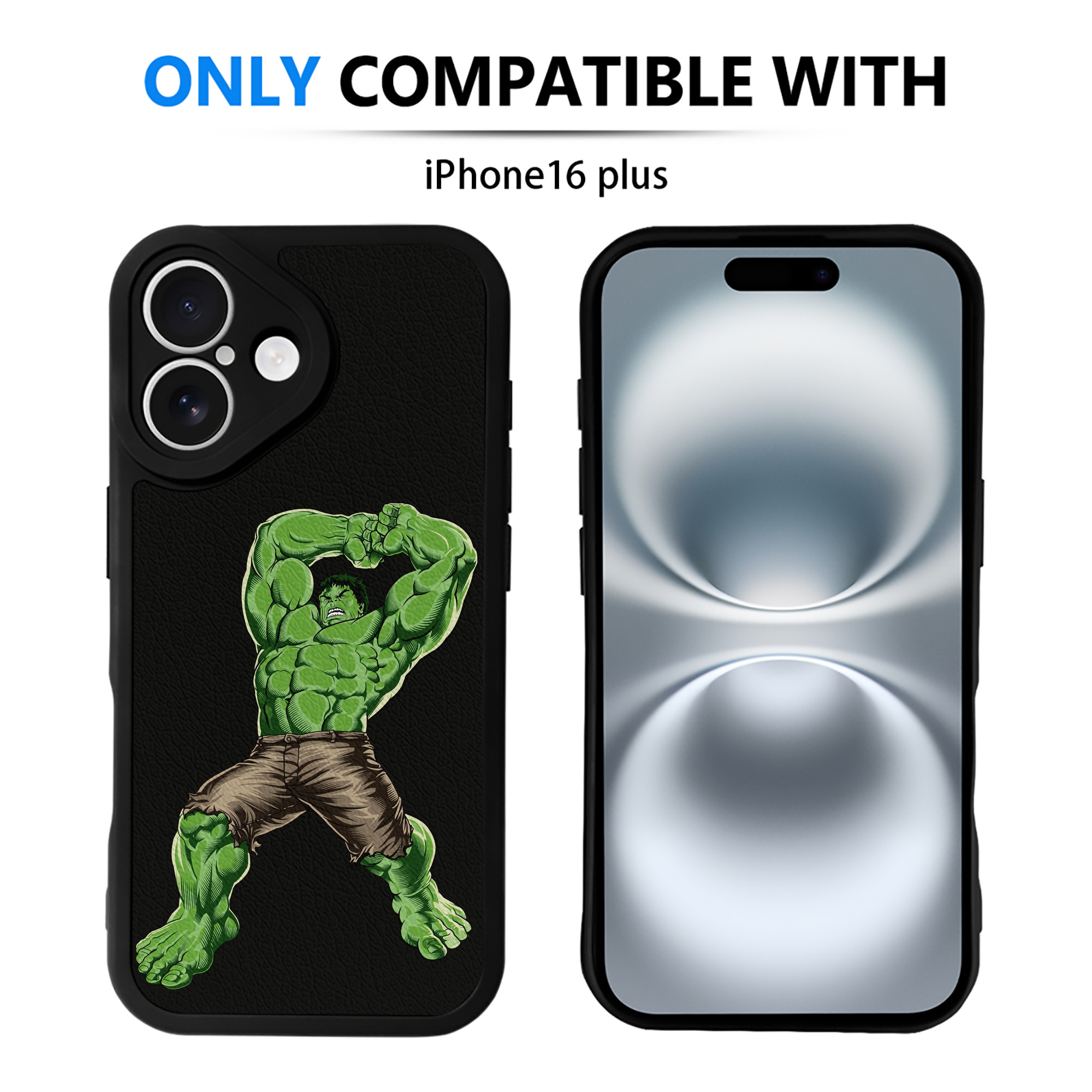 （画像用） アベンジャーズ The Avengers 【iPhone 16シリーズ対応】シリコンスマホケース（レザー調） 材質：シリコン